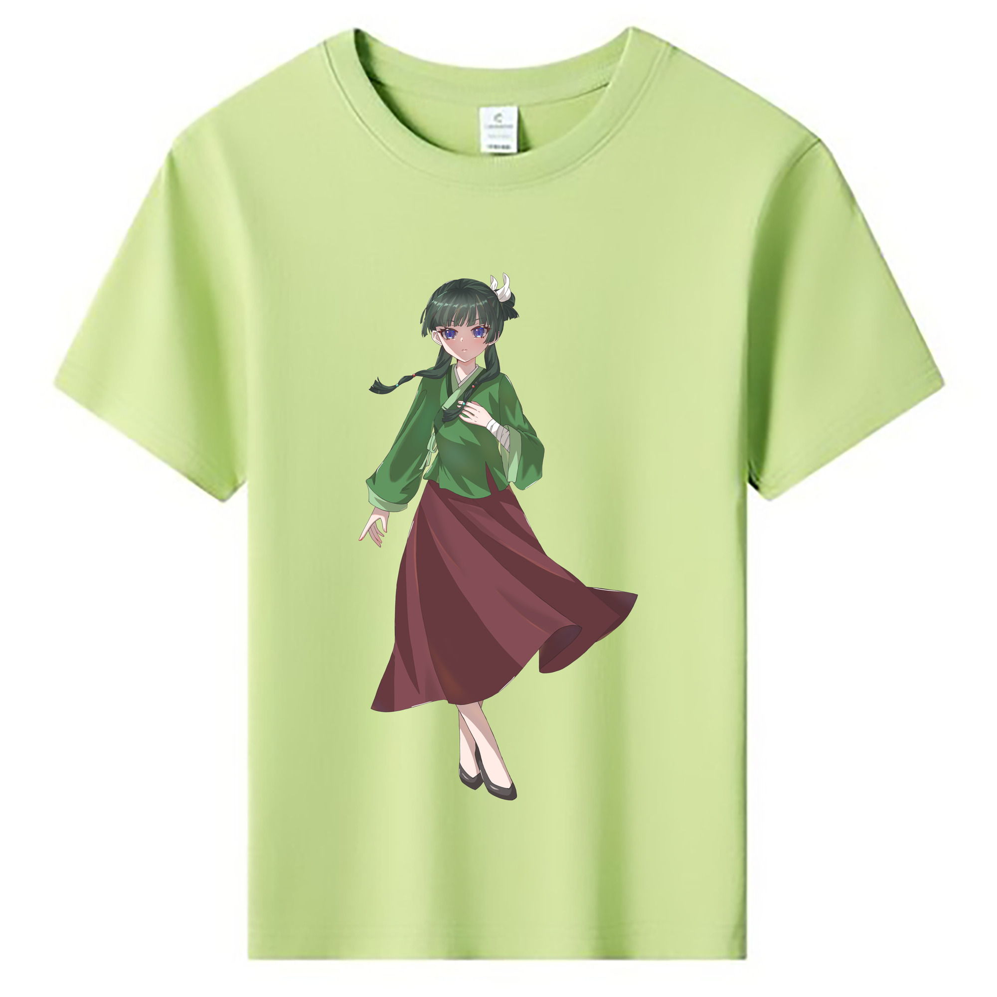 （画像用） 薬屋のひとりごと The Apothecary Diaries 綿100％キッズTシャツ（フロントプリント）